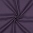 0,75 Meter - Leinen vorgewaschen *Vera* Uni - aubergine