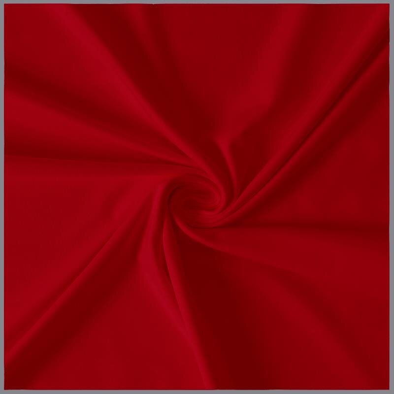 0,7 Meter - Baumwolljersey *Mila* Uni - rot