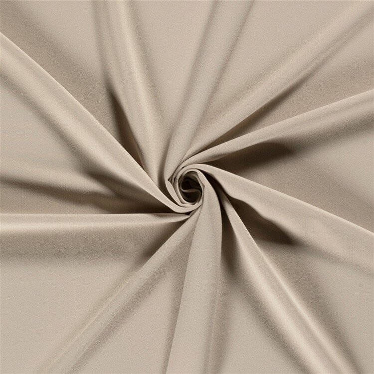 0,9 Meter - Gabardine Bi-Stretch Uni - beige