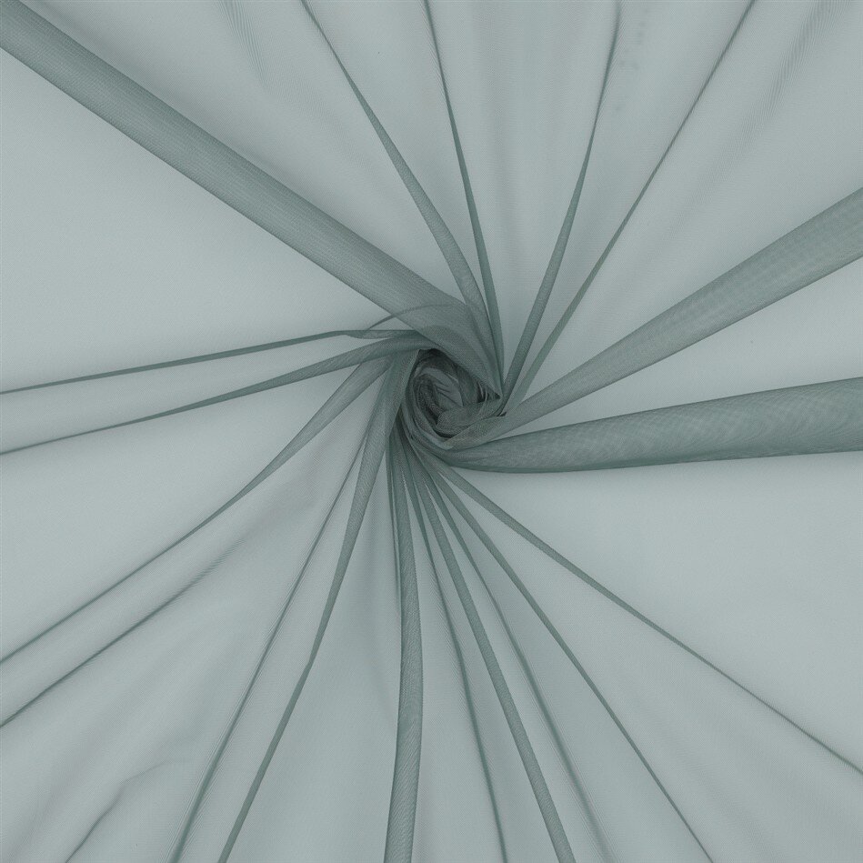 1,5 Meter - Softtüll - altgrün