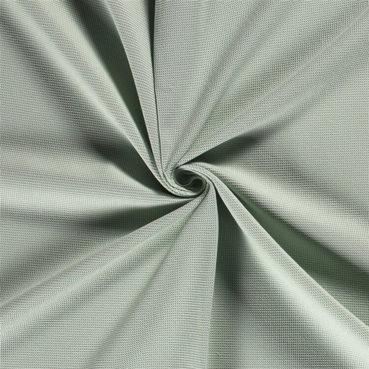 0,9 Meter - Waffelpiqué *Marie* 2mm Uni - hell altmint