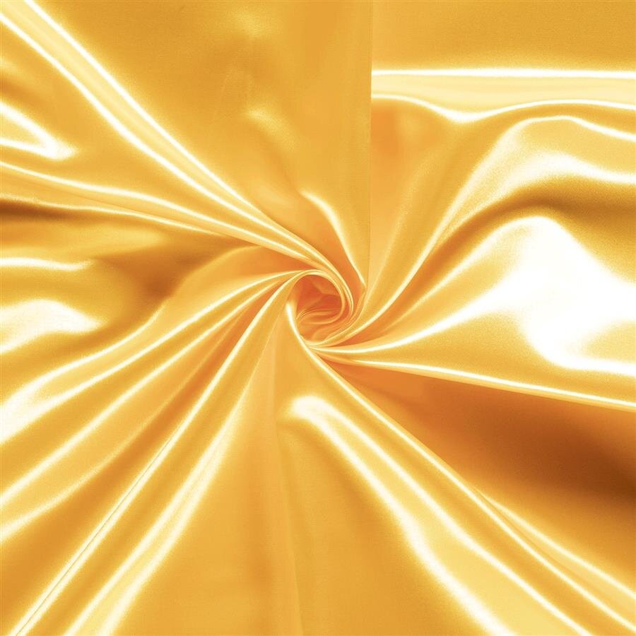 0,3 Meter - Brautsatin *Marie* - gelb