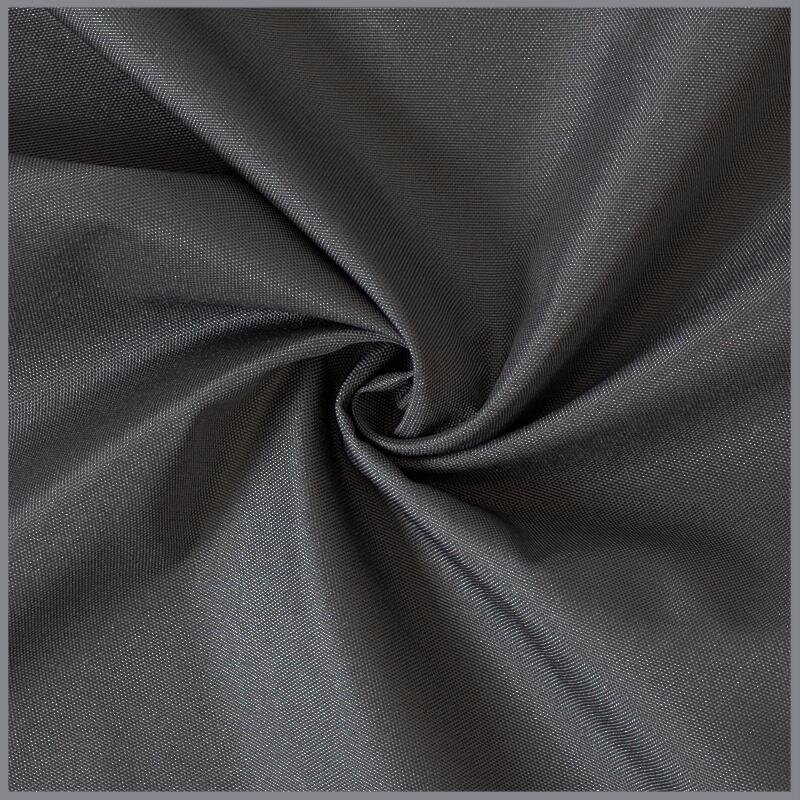 0,5 Meter - Outdoorstoff Panama *Wasserdicht* - anthrazit