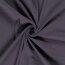 0,6 Meter - Musselin Uni *Marie* - rauch grau