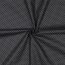 0,3 Meter - Baumwollpopeline 2mm Punkte - schwarz