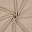 0,5 Meter - Musselin Gold Striche - beige