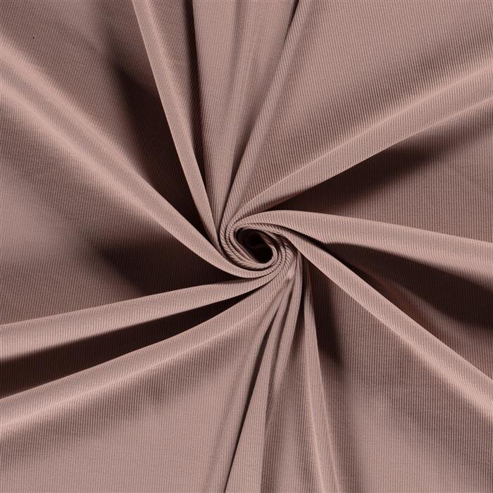 0,5 Meter - Rippenjersey *Marie* - soft malve