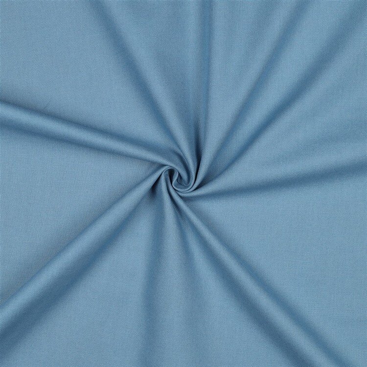 0,8 Meter - Canvas *Vera* Uni - himmelblau