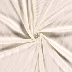 0,5 Meter - Rippenjersey *Bibi* Uni - cremerose