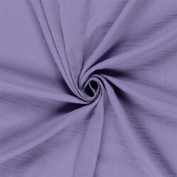 0,8 Meter - Musselin Uni *Marie* - lavendel