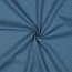 0,7 Meter - Baumwollpopeline 2mm Punkte - jeansblau