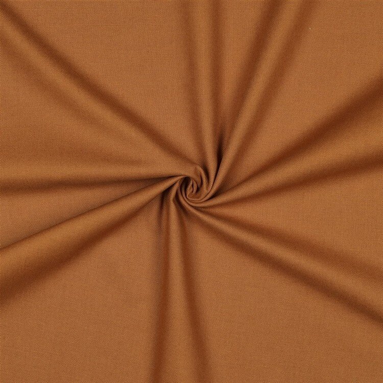 0,5 Meter - Canvas *Vera* Uni - senfbraun