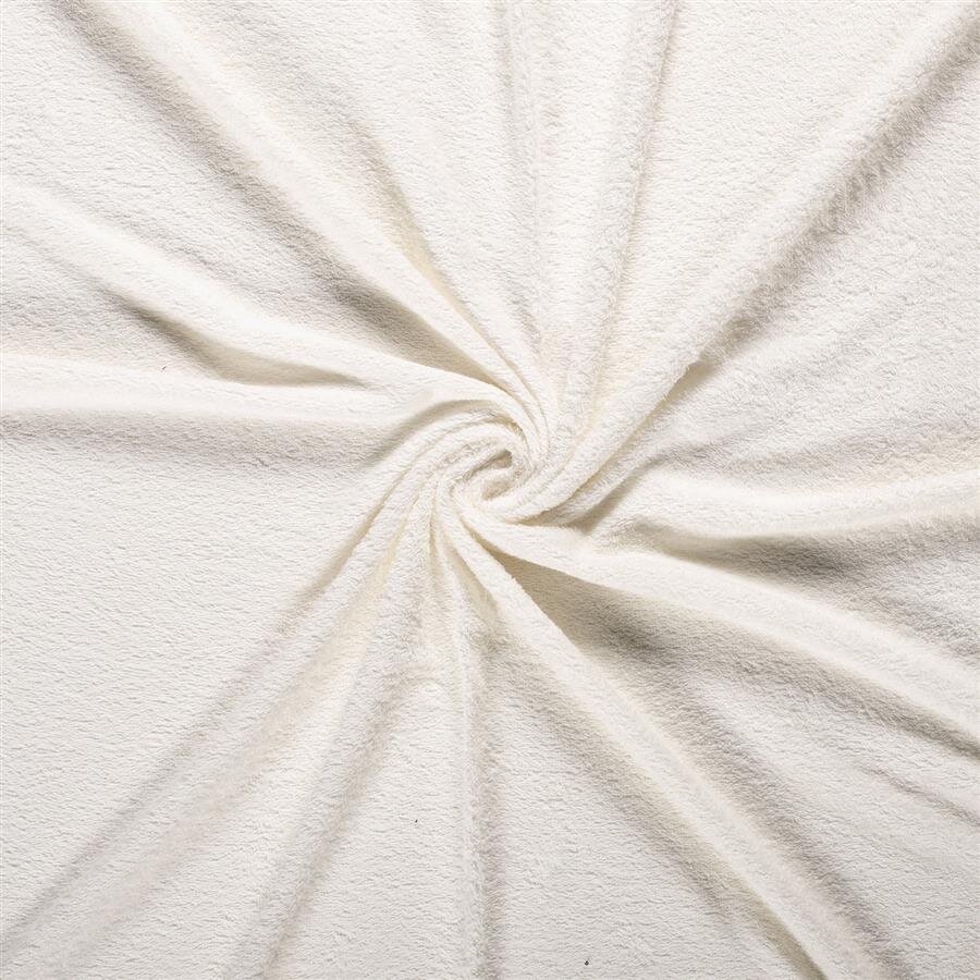 0,7 Meter - Frottee *Marie* Uni - creme