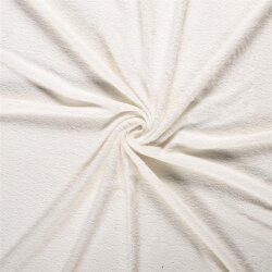 0,7 Meter - Frottee *Marie* Uni - creme