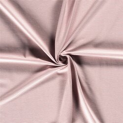 0,5 Meter - Baumwolljersey Mini Streifen 3mm *Bibi* -...