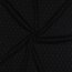 0,9 Meter - Feinstrickjersey *Vera* Lochmuster - schwarz