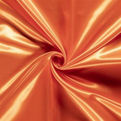 Satin Stoff orange