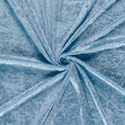 Pannesamt *Marie* Uni - himmelblau