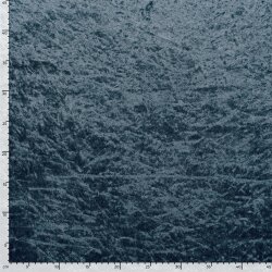 Pannesamt *Marie* Uni - jeansblau