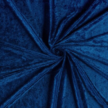 Pannesamt *Marie* Uni - royalblau