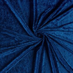 Pannesamt *Marie* Uni - royalblau
