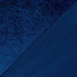 Pannesamt *Marie* Uni - royalblau
