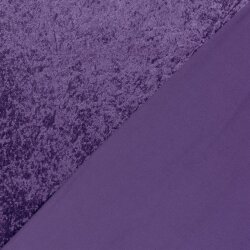 Pannesamt *Marie* Uni - violett