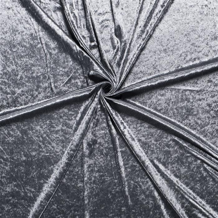 Pannesamt *Marie* Uni - grau