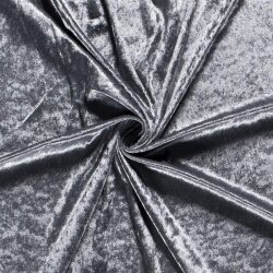 Pannesamt *Marie* Uni - grau