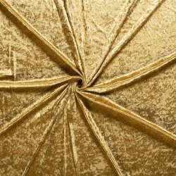 Pannesamt *Marie* Uni - gold gelb