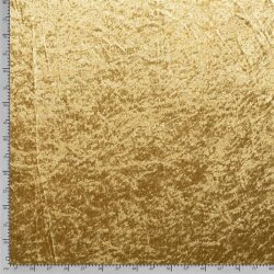 Pannesamt *Marie* Uni - gold gelb