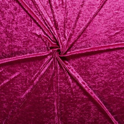 Pannesamt *Marie* Uni - dunkelpink
