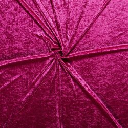 Pannesamt *Marie* - dunkelpink