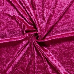 Pannesamt *Marie* - dunkelpink