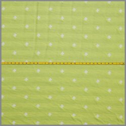 Jacquard-Jersey Kleine Rauten hellgrün