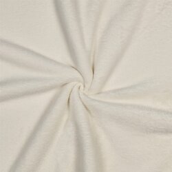 0,9 Meter - Doppelseitiger Mikrofleece - creme