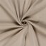 0,5 Meter - Musselin Uni *Marie* - hellbeige