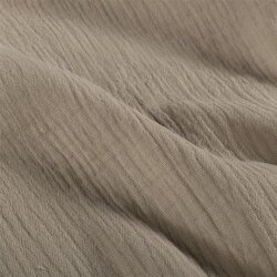 Musselin Uni *Marie* - beige