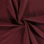 0,5 Meter - Antipilling Fleece *Marie* Uni - dunkle kirsche