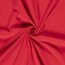0,7 Meter - Musselin Uni *Marie* - rot