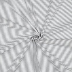 0,5 Meter - Baumwollpopeline Streifen 3mm,...