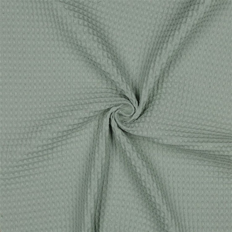0,8 Meter - Waffelpiqué *Vera* 6mm- mint