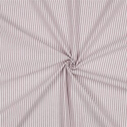 0,5 Meter - Baumwollpopeline Streifen 3mm,...