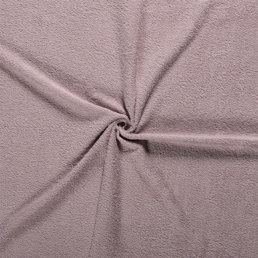 0,7 Meter - Frottee *Marie* Uni - altrosa