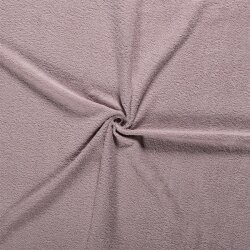 0,7 Meter - Frottee *Marie* Uni - altrosa