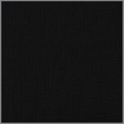 0,6 Meter - Musselin Uni *Gerda* BIO~Organic - schwarz