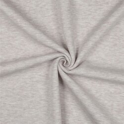 0,5 Meter - Wintersweat *Vera* - beige meliert