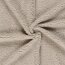 0,8 Meter - Kuschelteddystoff Kunstfell - hellbeige