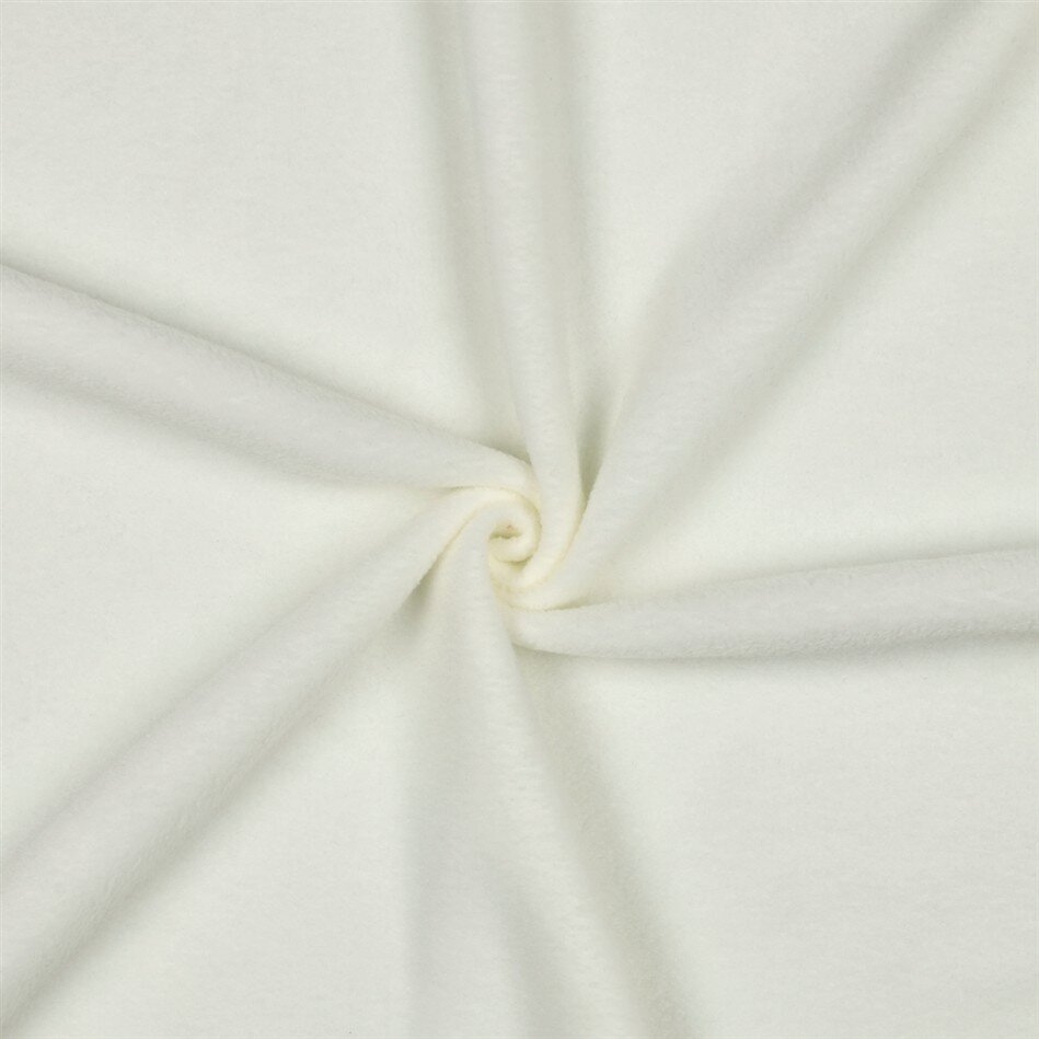 0,6 Meter - Antipilling Fleece *Vera* - creme