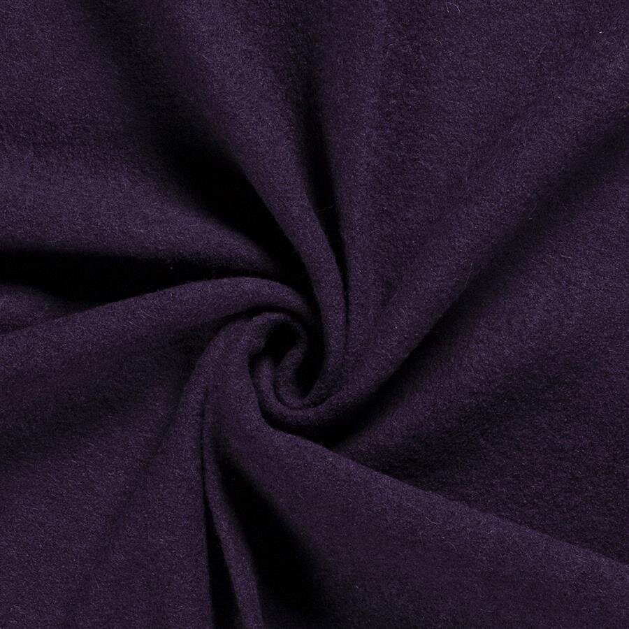 0,5 Meter - Walkloden *Marie* - aubergine
